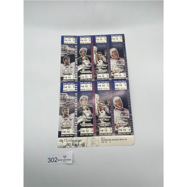 1999 Edmonton Oilers Stanley Cup Playoffs Tickets