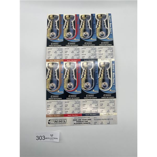 2008 Edmonton Oilers Stanley Cup Playoff Tickets