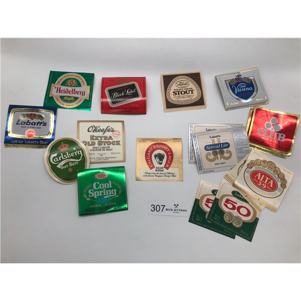 Beer Bottle Labet Collection