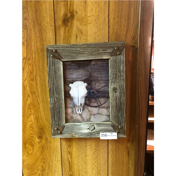 Vintage Bull Skull Artwork