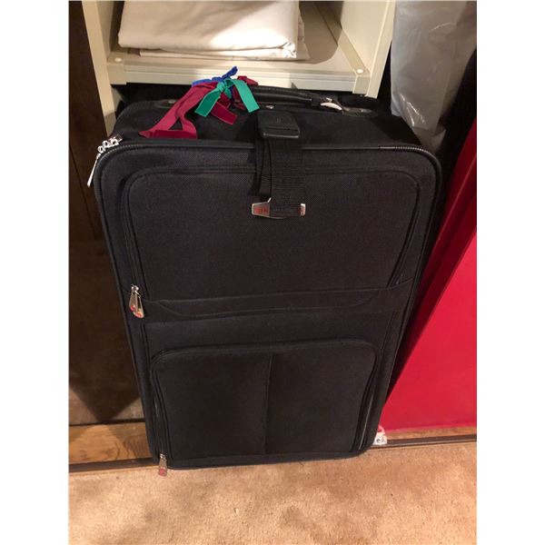 Decorative Comforters & Air Canada Suitcase