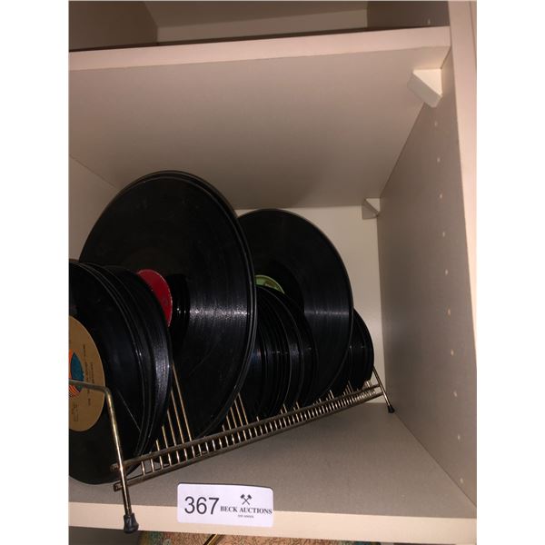 Record Rack Misc Records