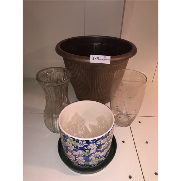 Glass Vases & Pots