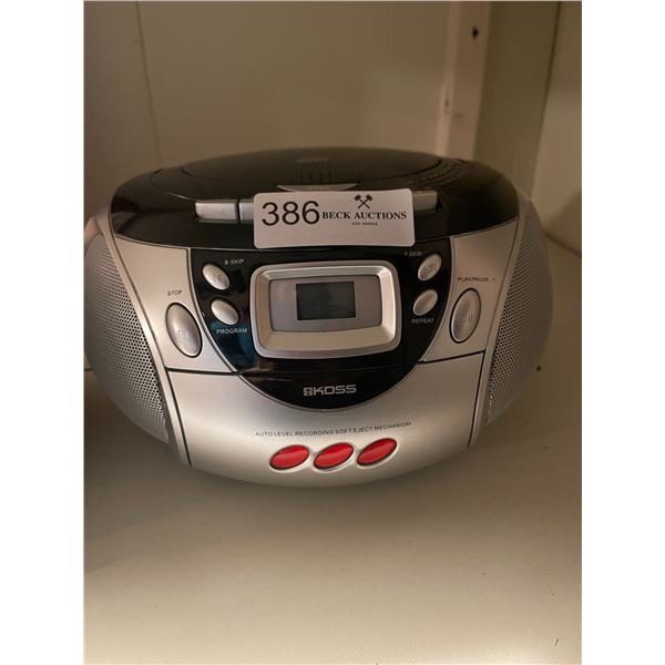 Koss Stereo CD Player