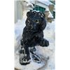 Image 1 : Black Lion Garden Statue