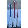 Image 1 : 3 x Canoe Paddles - Adult (2) and Children's (1)