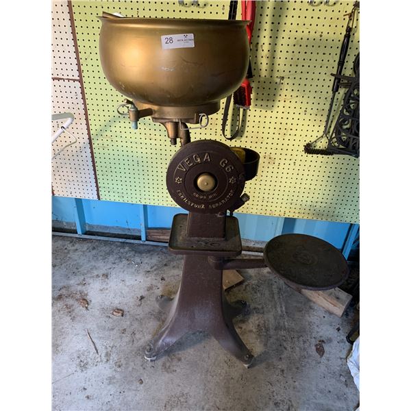 Vintage Milk Cream Separator Machine