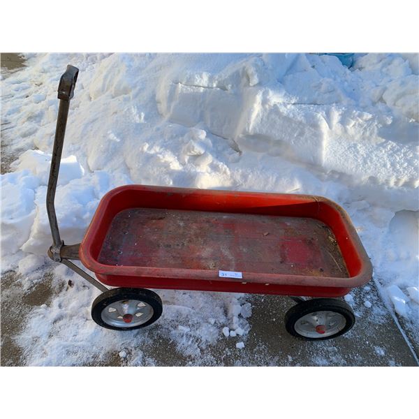 Vintage Radio Flyer Children's Pull-Along Wagon