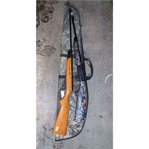 BDC Break-Barrel Pellet Rifle and Grizzly Pump BB Gun