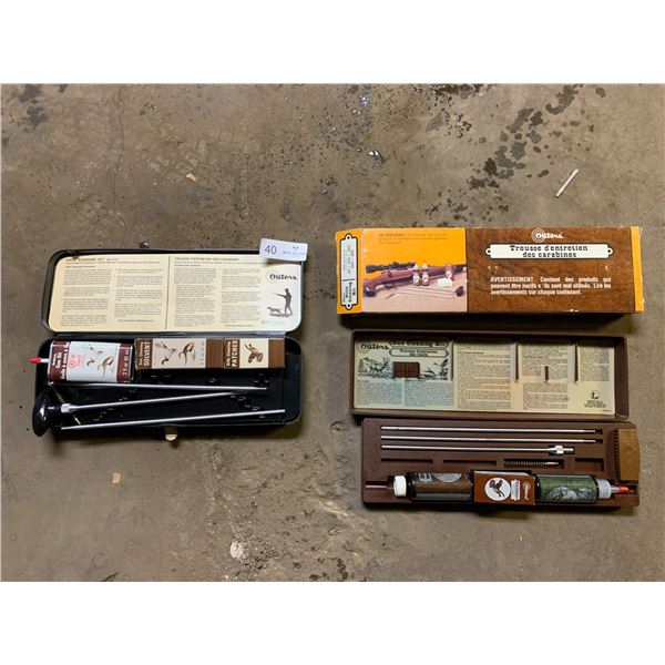 2 x Outers Rifle Cleaning Kits for .22 Cal.