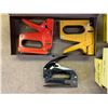 Image 2 : 3 x Staple Guns w/ Staples