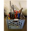Image 1 : Box of Assorted Woodworking Tools - Clamps, Hammers, and More!