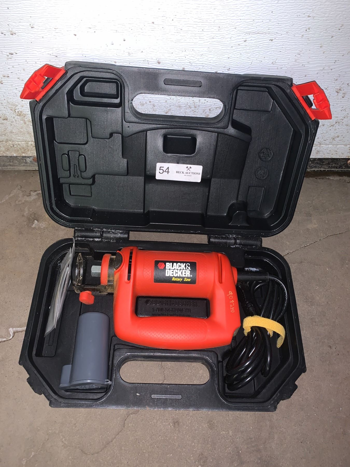 Black & Decker Rotary Saw (Model No. RS150 Type I) Beck Auctions Inc.