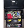 Image 3 : Tool Box w/ Assortment of Plumbing Accessories