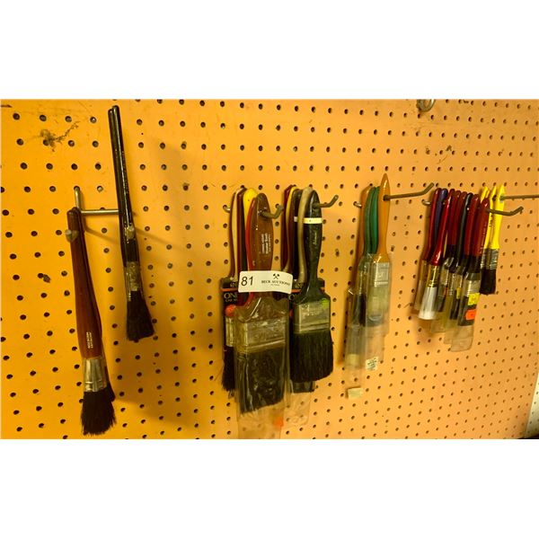 Assortment of Paint Brushes