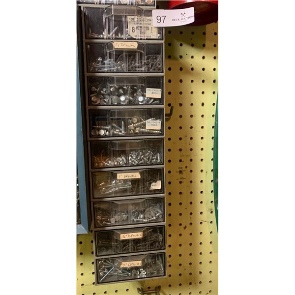 9-Drawer Hardware Organizer (Hardware Included)