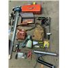 Image 3 : Large Assortment of Tools - Clamps, Levels, Heat Gun, and More!