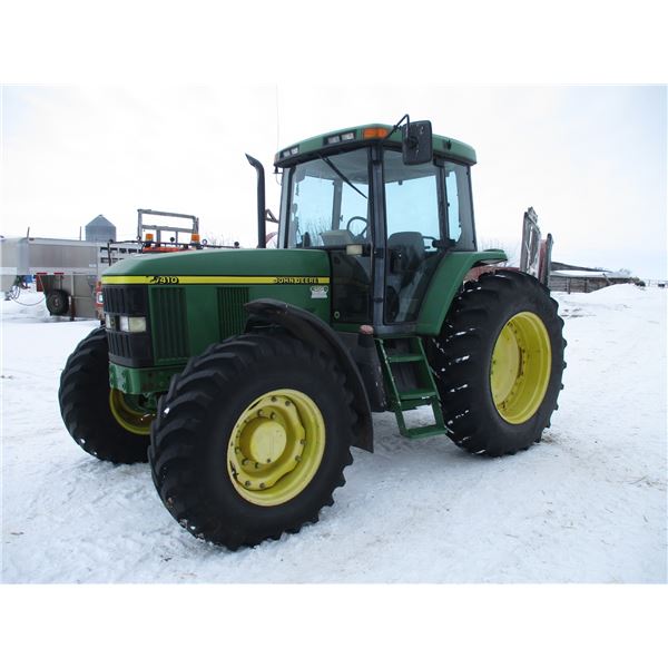 1998 John Deere 7410 Tractor  MFWD - quad transmission S# RWSG060025345