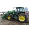 Image 3 : 2006 John Deere 7420 tractor MFWD w/ 741 FEL quick attach - Quad transmission S# RW7420R039579