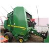 Image 1 : 2008 John Deere 568 Round Baler, Net Wrap, Wide Pick-up (E00568X345150)