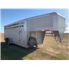 Image 2 : 2012 EBY Maverick 20 ft. gooseneck stock trailer  S# LG 202   2 D2024849