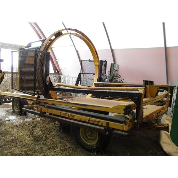 Tube-Line model 5500 Automatic wrapper, Honda engine