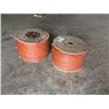 Image 1 : (2) Gallagher electric fence wire spools - Each spool contains approximately 1 mile (ONLY 2 SPOOLS S