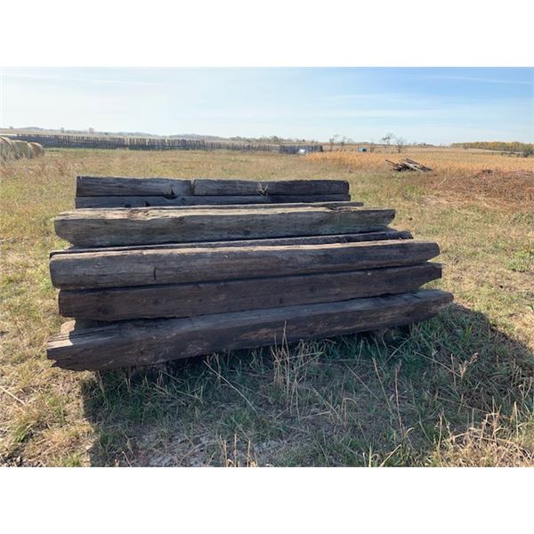 37 X THE MONEY 8 ft. Railroad ties