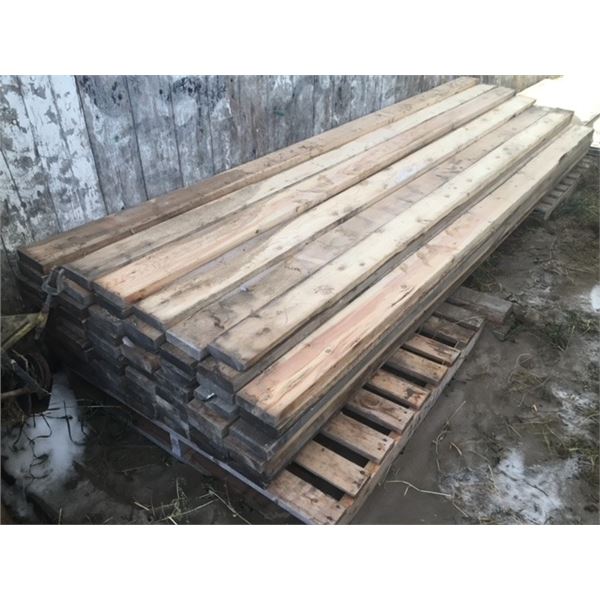 2 x 6 x 14 lumber, 60 pieces