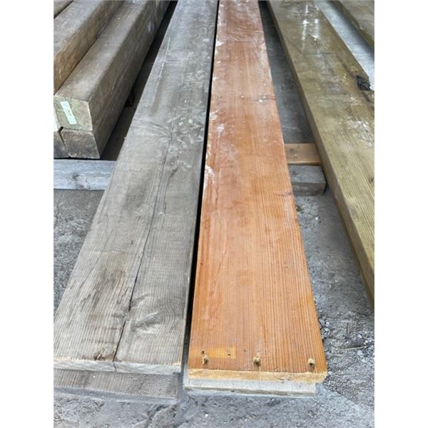 Assorted Lumber (See Description For Measurements)