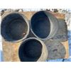 Image 2 : 3 X the money--(3) 16” rubber feed troughs.