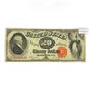 Image 1 : 1863 LG $20 Legal Tender Note