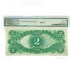 Image 2 : 1880 LG $2 Legal Tender Note PMG Ch UNC63