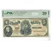 Image 1 : 1878 LG $5 Legal Tender Note PMG VF20