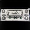 Image 1 : 1800's $1 DOLLAR, NEW ENGLAND COMMERICAL BANK