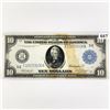 Image 1 : 1914 LG $10 Federal Reserve Note LIGHTLY