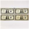 Image 1 : (4) 1935-57 $1 'Star Note' Silver Cert. CIRC