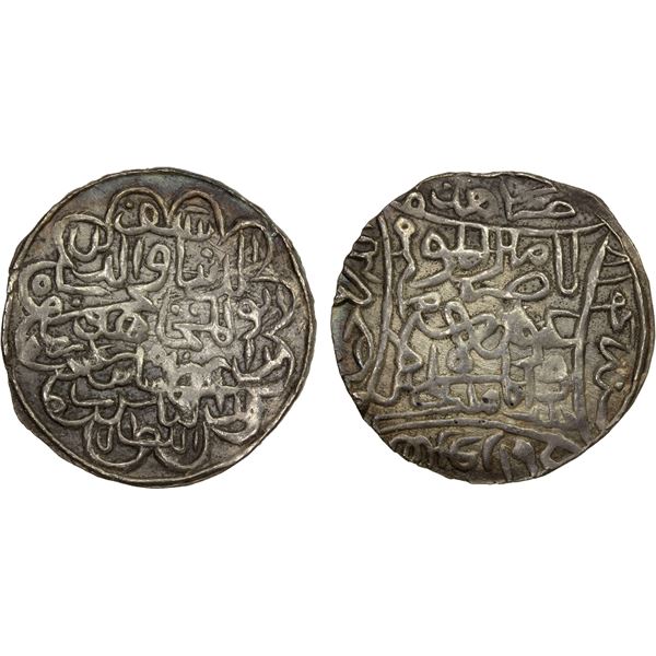 BENGAL: Hamza Shah, 1410-1411, AR tanka (10.75g), Firuzabad, AH814, EF