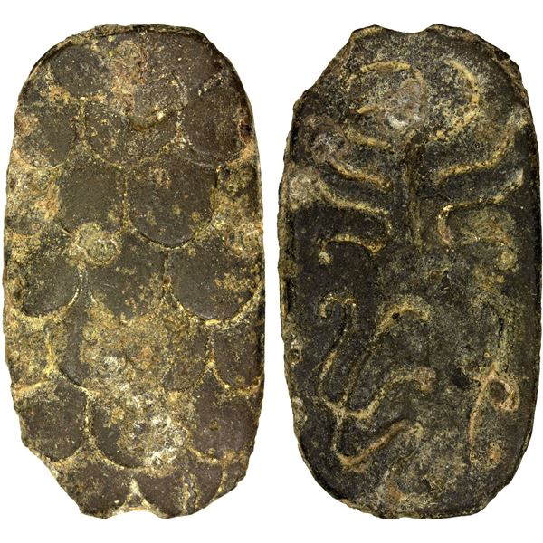 HAN: Han Wudi, 141-87 BC, lead 300 zhu (11.06g), VF