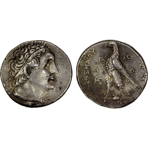 EGYPT (PTOLEMAIC): Ptolemy II Philadelphos, 285-246 BC, AR tetradrachm (14.18g), Ptolemaïs-Ake, year