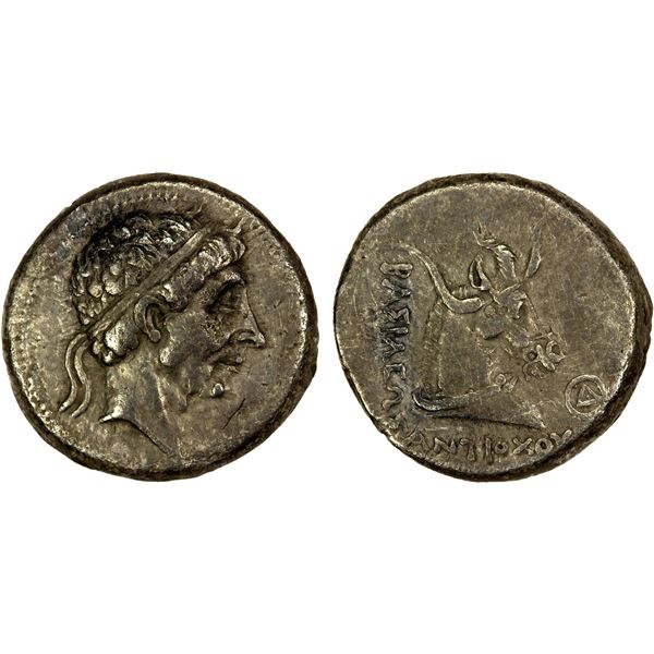 SELEUKID KINGDOM: Antiochos I Soter, 281-261 BC, AR drachm (3.77g), Aï Khanoum, ca. 280-271 BC, VF