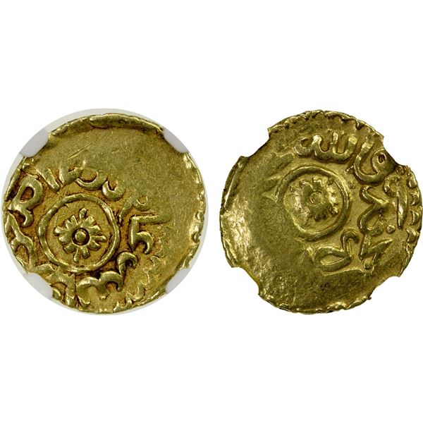 ALAWI SHARIF: 'Abd al-Rahman, 1822-1859, AV bunduqi (benduq), Fès, AH1253, NGC EF45