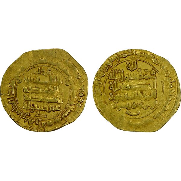SAMANID: Nuh III, 976-997, AV dinar (3.45g), Herat, AH379, VF