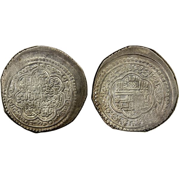 ILKHAN: Uljaytu, 1304-1316, AR dinar (6 dirhams) (11.73g), Khabushan, AH714, VF-EF