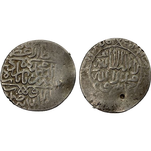 MUGHAL: Babur, 1526-1530, AR shahrukhi (mithqal) (4.69g) (Kabul), ND, F-VF