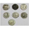 Image 2 : PARTHIAN KINGDOM: Vologases III, 105-147, LOT of 7 silver drachms