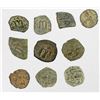 Image 1 : ARAB-BYZANTINE: LOT of 10 copper fulus