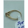 Image 2 : 10Kt 1 gram 5pt Diamond ladies ring - Suggested retail $500-800 (RING BOX NOT INCLUDED)