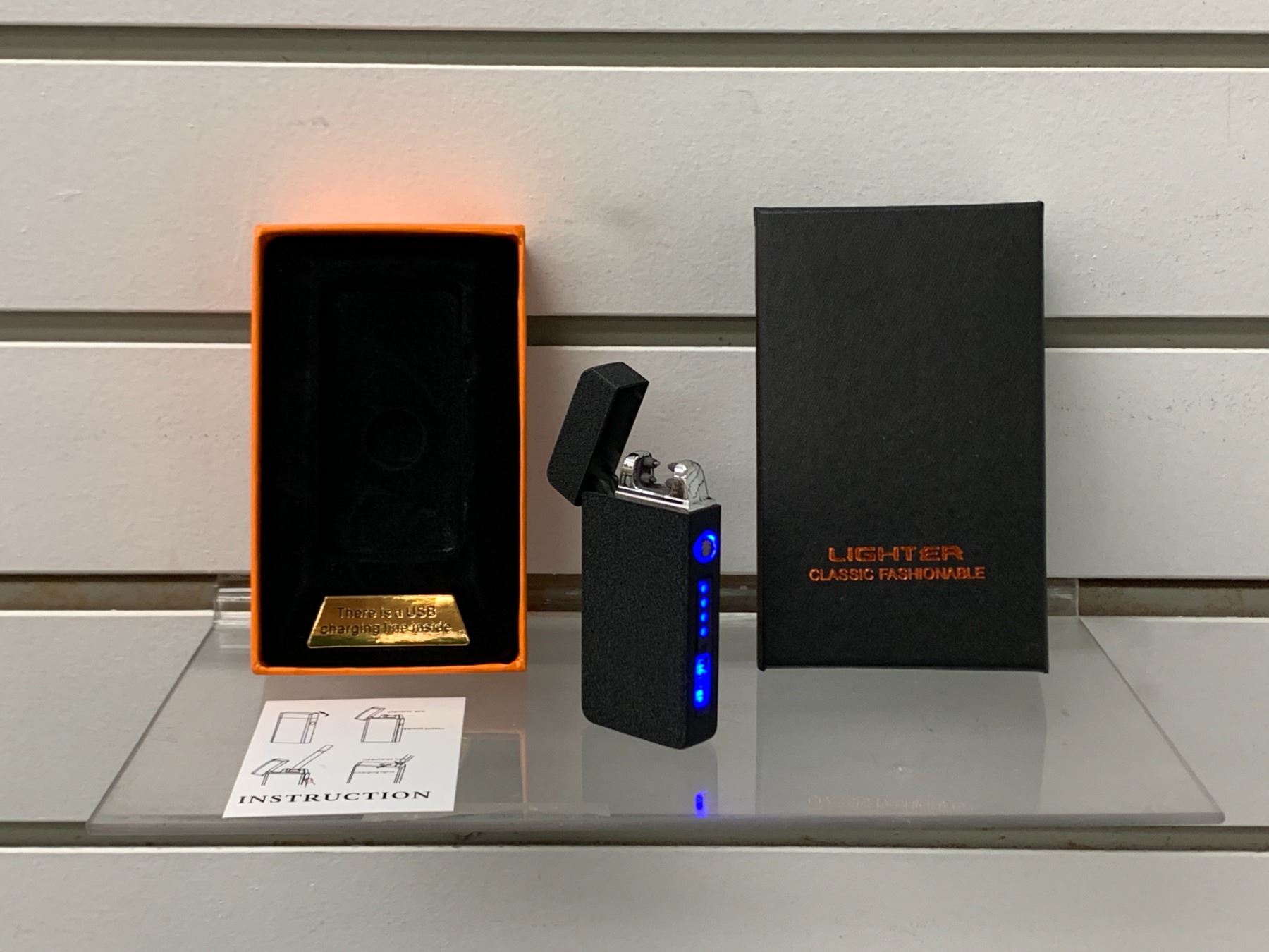 Latest Lighter Group of 4 new electric rechargeable lighters (new in boxes)