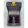 Image 1 : 14Kt W/G diamond pendant/chain 30pt SI - Suggested retail $1200-1500